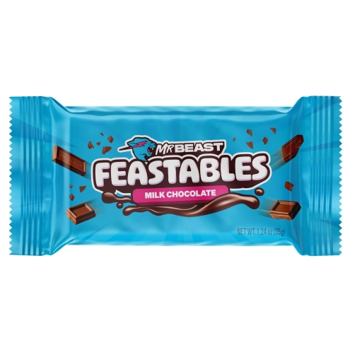 Батончик Feastables MrBeast Milk Chocolate Молочний шоколад 35г