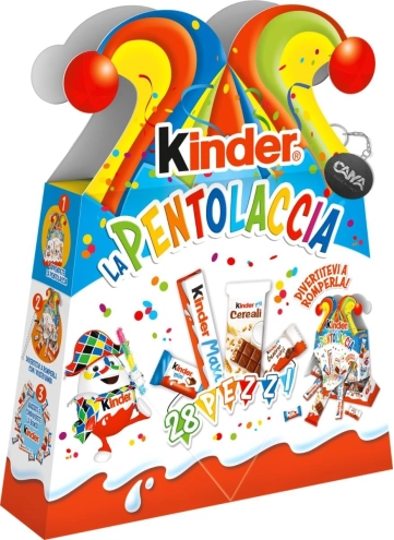 Набір подарунковий Кіндер мікс Kinder Pentolaccia di Carnevale 228г