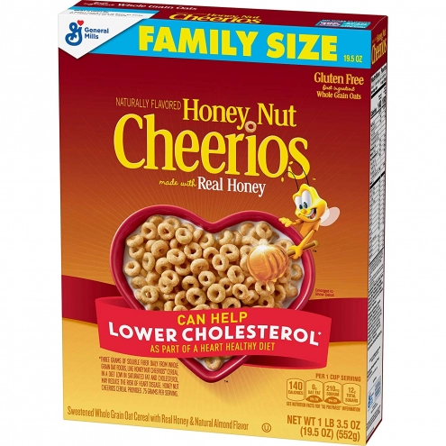 Сухий сніданок Cheerios Honey Nut Мед 552г