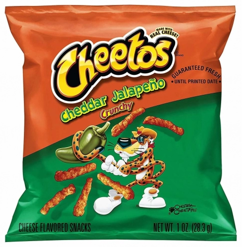 Чіпси Cheetos Crunchy Cheddar Jalapeno