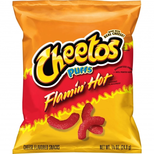 Чіпси Cheetos Flamin Hot Puffs
