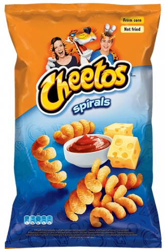Кукурудзяні чіпси Cheetos Spirals Кетчуп Сир 165г
