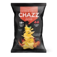 Чіпси Chazz Potato Chips Jalapeño & Habanero Pepper Халапеньо та перець Хабанеро 90г