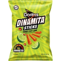 Острые чипсы Doritos Dinamita Sticks Fiery Lime Лайм Чили 255.1г