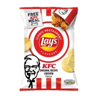 Чипсы со вкусом куриных крылышек Lay's KFC Original Recipe 150г