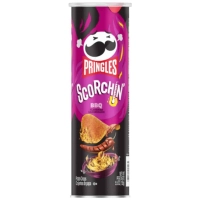 Острые чипсы Pringles Scorchin BBQ 158г