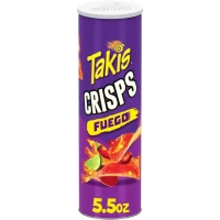 Острые чипсы Takis Fuego Rolls Hot Chili Pepper & Lime Flavored Spicy 155.9г