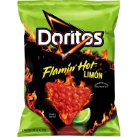 Кукурузные чипсы Doritos Flamin Hot Limon