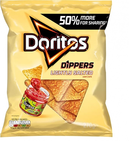 Кукурузные чипсы Doritos Dippers Lightly Salted