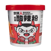 Лапша быстрого приготовления Shizu Energy Shizuren Instant Vermicelli Hot & Sour Остро-кислая 130г