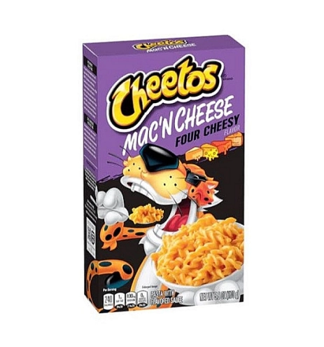 Макароны с сыром "4 сыра" Cheetos Mac 'n Cheese Four Cheesy Box 170г
