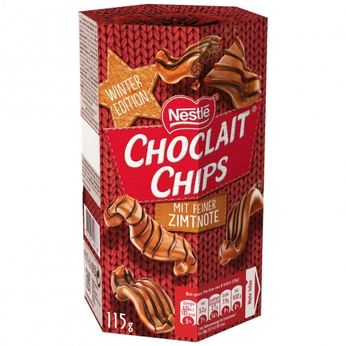 Nestle Choclait Chips Zimtnote