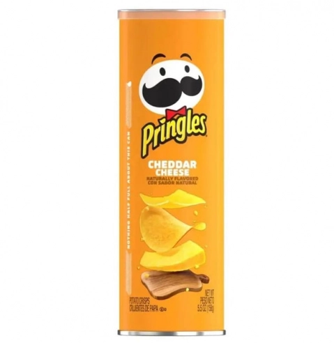 Чипсы Pringles Сыр Чеддер 158г