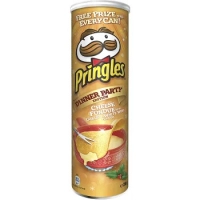 Чіпси Pringles Сирне Фондю з Часником і Білим Вином