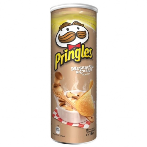 Чіпси Pringles Гриби у Вершковому соусі 165г