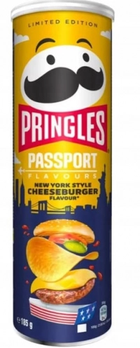 Чіпси Pringles Чізбургер 185г