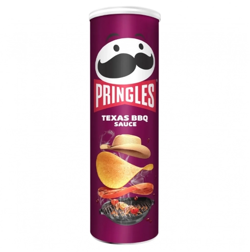 Чіпси Pringles Техаський соус Барбекю 165г