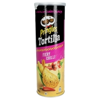 Кукурузные чипсы Pringles Tortilla Fiery Chilli