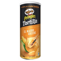 Кукурузные чипсы Pringles Tortilla с сыром Начо 160г
