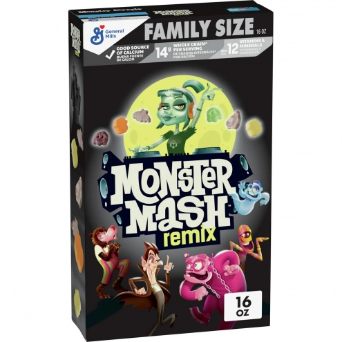 Сухой завтрак Monster Mash Remix Cereal with Monster Marshmallows Limited Edition 453.59g