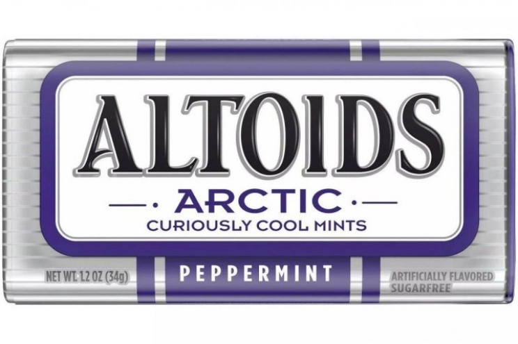Льодяники м'ятні Altoids Arctic Peppermint Mints