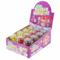 Crazy Candy Factory Flashing Bling Pops Клубника