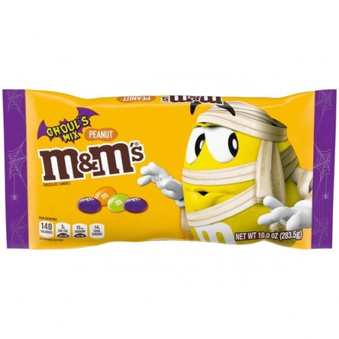 Шоколадне драже з арахісом M&M's Halloween Goul's Mix Peanut 283.5г