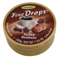 Леденцы драже Fine Drops Kaffee Bonbons 200г