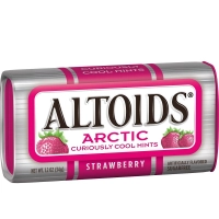 Освежающие леденцы Altoids Arctic Mints Strawberry Sugar Free Клубника и Мята 34г