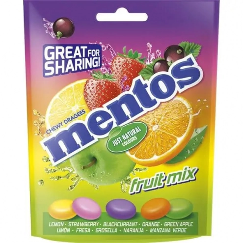 Mentos Fruit Mix 160г