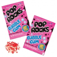 Стреляющие конфетки-жвачка Pop Rocks Бабл Гам