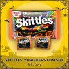 Драже на Хелловін Skittles Halloween Shriekers Fun Size Sour