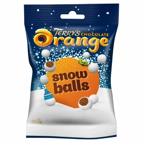 Драже Terrys Chocolate Orange Snow Balls