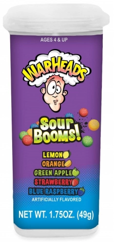 Супер кислі жувальні цукерки Warheads Sour Booms