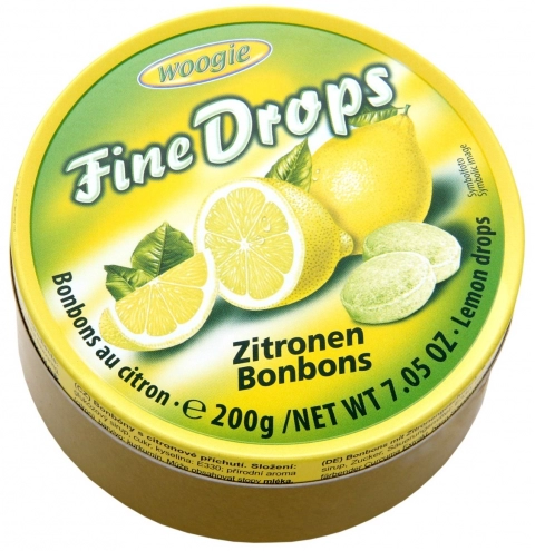 Леденцы Fine Drops лимон