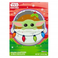 Адвент Календарь с конфетами "Звездные Войны" Star Wars Mandalorian Christmas Advent Calendar 50г