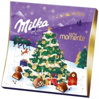 Адвент Календарь с конфетами Милка Milka Zarte Momente 214г