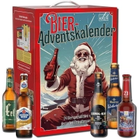 Пивной Адвент календарь 24 сорта пива Bier-Adventskalender 24 x 0,33л