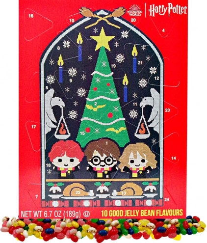 Адвент Календар із желейними бобами Гаррі Поттер Harry Potter Jelly Belly Advent Calendar 189г