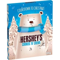 Адвент Календарь с белым шоколадом Hershey's Cookies 'N' Creme Advent Calendar 205г