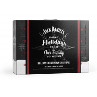 Адвент календар з віскі 20х50 мл + 4 чарки Jack Daniel's Tennessee Whiskey 24-Day Advent Calendar Gift 2023
