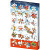 Адвент календар із пазлами та солодощами Kinder Mix Christmas Puzzle Advent Calendar 311г