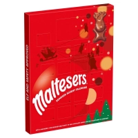 Адвент календарь с шоколадными оленями Maltesers Reindeer Chocolate Christmas Advent Calendar 108г