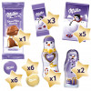 Адвент календар Великий Сніговик із солодощами Milka Advent Snow Mix 236 г