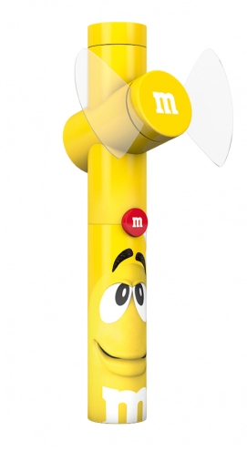 Вентилятор-іграшка з драже M&m's Torch Жовтий