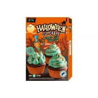 Набор для выпечки и украшения кексов на Хэллоуин Halloween Cupcikes Bubble Gum 350г