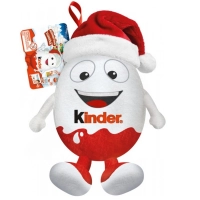 Плюшевий подарунковий набір Kinderino з солодощами Kinder Mix 131г