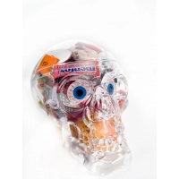 Набор сладостей на Хэллоуин Прозрачный Череп Halloween Skull Сlear 535г