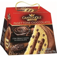 Панеттоне с шоколадным кремом и кусочками шоколада Panettone Doppia Delizia Cioccolato 750г