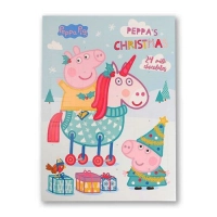 Адвент календарь с шоколадками Пеппа Peppa Christmas Advent Calendar 75г